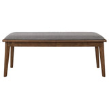 Alfredo Natural Walnut/Gray 6-Piece Dining Set by Coaster at Eve Furniture