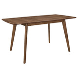 Alfredo Natural Walnut/Gray 6-Piece Dining Set by Coaster at Eve Furniture