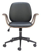 Ali Black Office Chair by Zuomod at Eve Furniture
