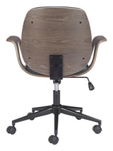 Ali Black Office Chair by Zuomod at Eve Furniture