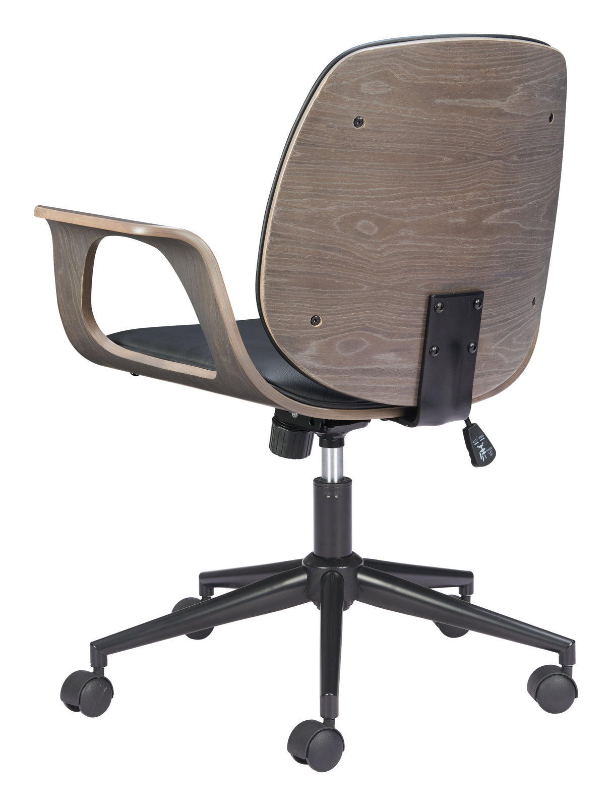Ali Black Office Chair by Zuomod at Eve Furniture