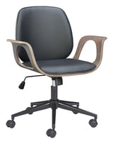 Ali Black Office Chair by Zuomod at Eve Furniture