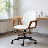 Ali White Office Chair by Zuomod at Eve Furniture
