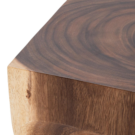 Alia Natural Accent Table by Classic Home at Eve Furniture