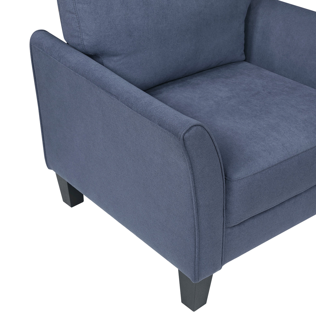Aliana Blue Sofa by Homelegance at Eve Furniture