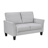 Aliana Gray Loveseat by Homelegance at Eve Furniture