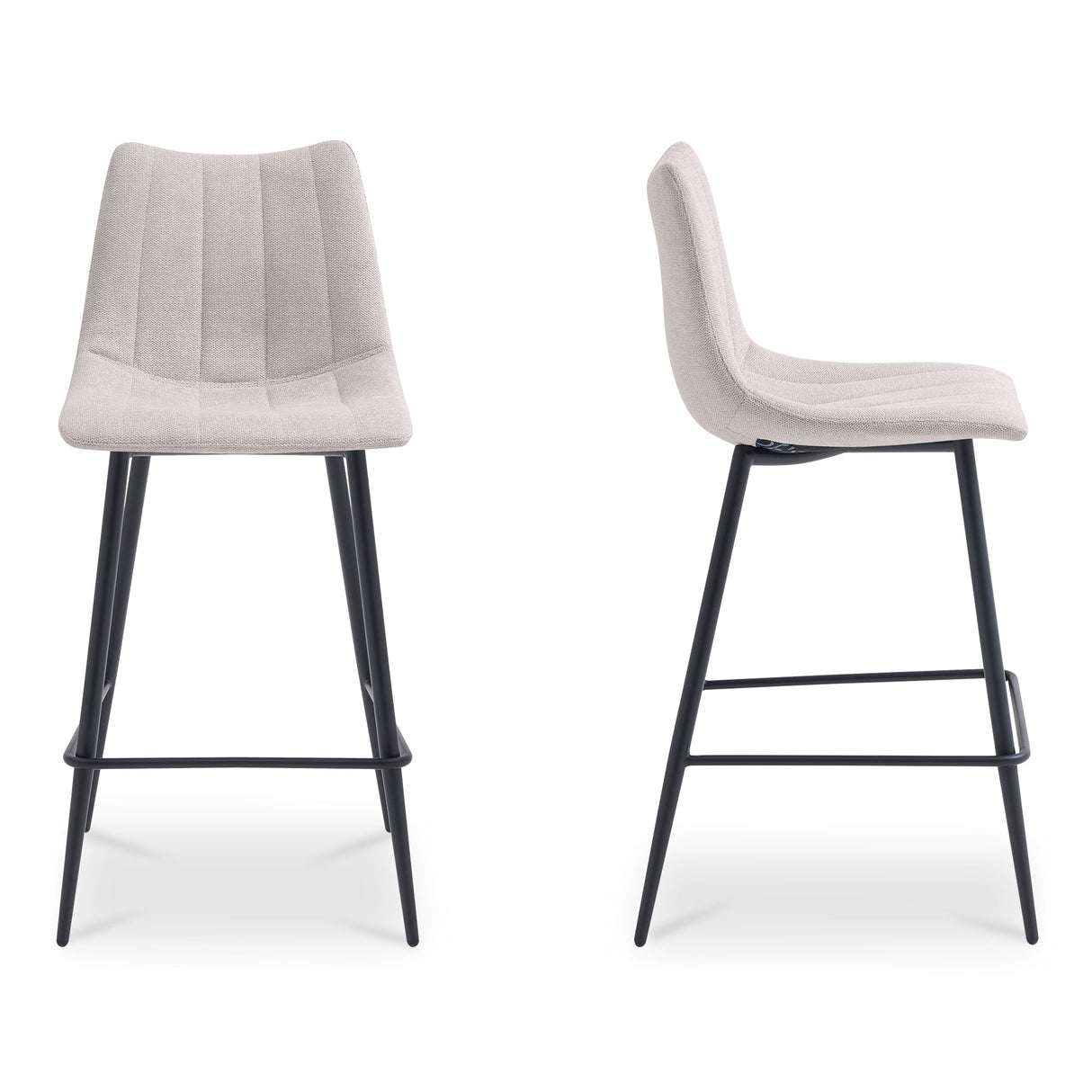 Alibi Beige Counter Stool (Set of 2) by MOES at Eve Furniture