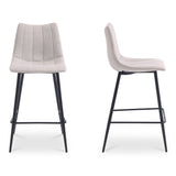 Alibi Beige Counter Stool (Set of 2) by MOES at Eve Furniture