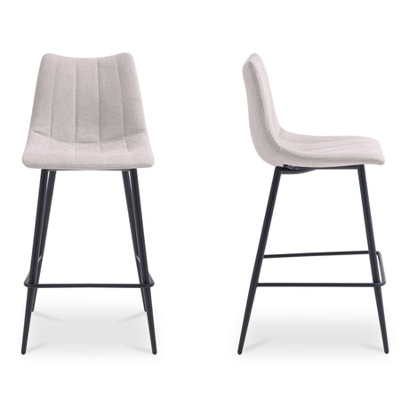 Alibi Beige Counter Stool (Set of 2) by MOES at Eve Furniture