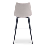Alibi Beige Counter Stool (Set of 2) by Moe's Home at Eve Furniture