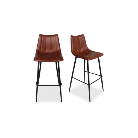 Alibi Brown Barstool (Set of 2) by MOES at Eve Furniture