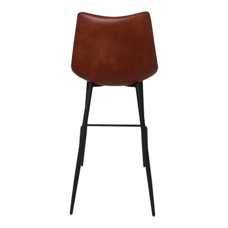 Alibi Brown Barstool (Set of 2) by MOES at Eve Furniture