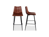 Alibi Brown Barstool (Set of 2)