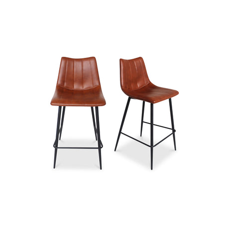 Alibi Brown Counter Stool (Set of 2) by MOES at Eve Furniture