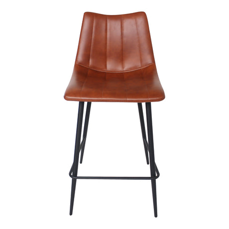 Alibi Brown Counter Stool (Set of 2) by MOES at Eve Furniture