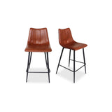 Alibi Brown Counter Stool (Set of 2)
