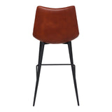 Alibi Brown Counter Stool (Set of 2) by Moe's Home at Eve Furniture