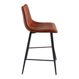 Alibi Brown Counter Stool (Set of 2) by Moe's Home at Eve Furniture