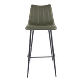 Alibi Dark Green Barstool (Set of 2) by MOES at Eve Furniture