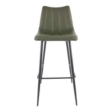 Alibi Dark Green Barstool (Set of 2) by MOES at Eve Furniture