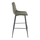Alibi Dark Green Barstool (Set of 2) by MOES at Eve Furniture