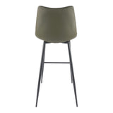 Alibi Dark Green Barstool (Set of 2) by MOES at Eve Furniture