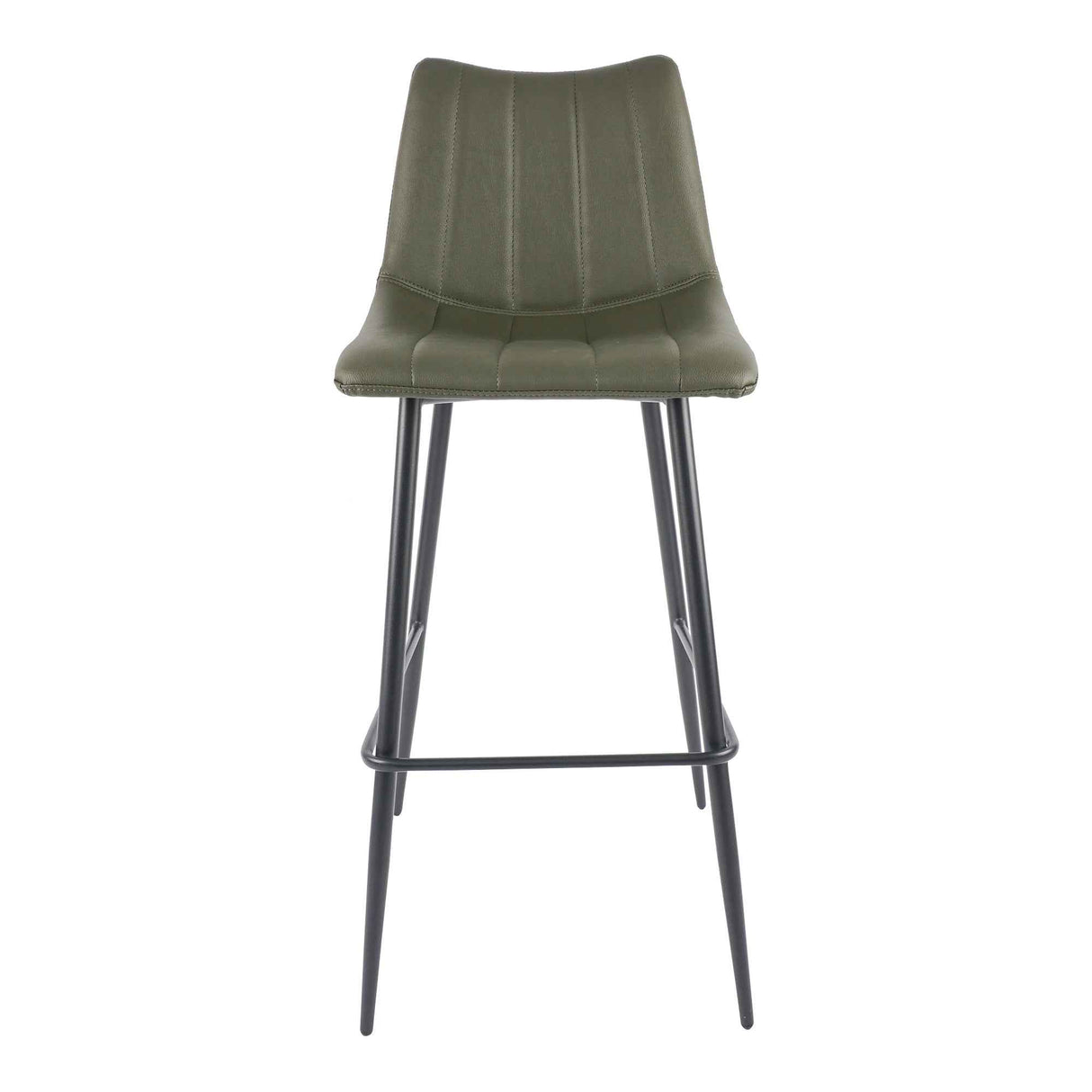 Alibi Dark Green Barstool (Set of 2) by Moe's Home at Eve Furniture
