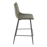 Alibi Dark Green Counter Stool (Set of 2) by MOES at Eve Furniture