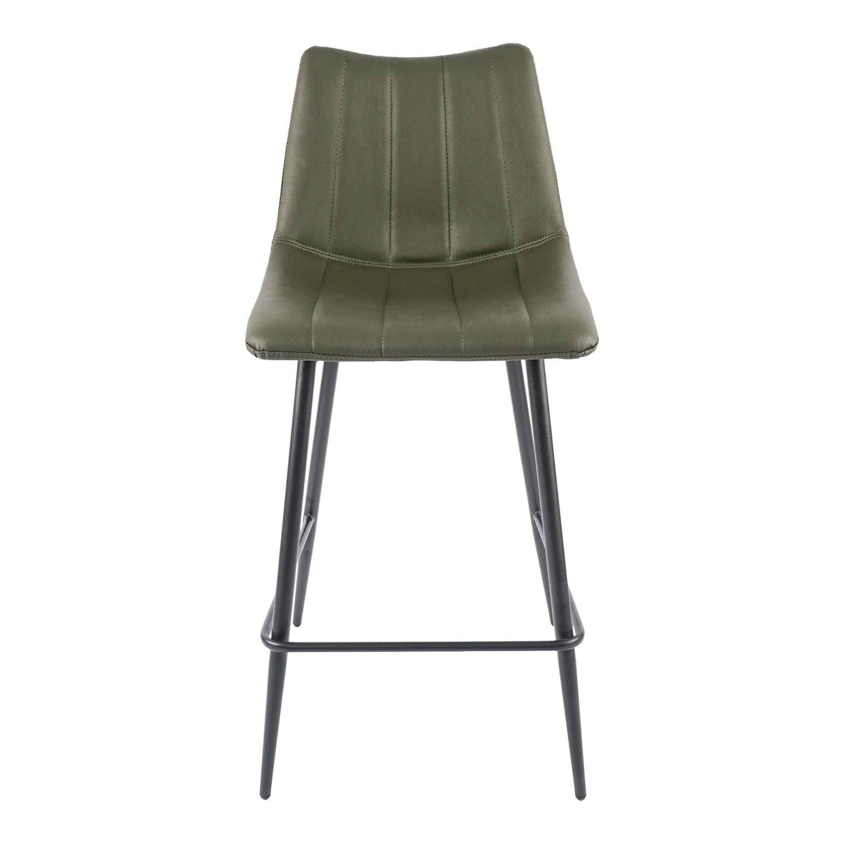 Alibi Dark Green Counter Stool (Set of 2) by Moe's Home at Eve Furniture