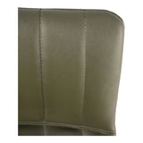 Alibi Dark Green Counter Stool (Set of 2) by Moe's Home at Eve Furniture