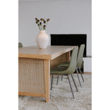 Alibi Dark Green Dining Chair (Set of 2) by MOES at Eve Furniture