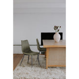 Alibi Dark Green Dining Chair (Set of 2) by MOES at Eve Furniture