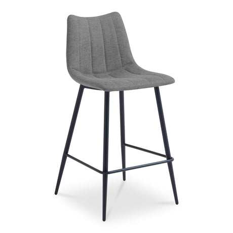 Alibi Dark Grey Bar Stool (Set of 2) by MOES at Eve Furniture