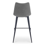 Alibi Dark Grey Bar Stool (Set of 2) by MOES at Eve Furniture