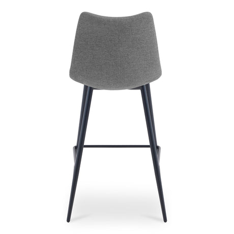 Alibi Dark Grey Bar Stool (Set of 2) by MOES at Eve Furniture