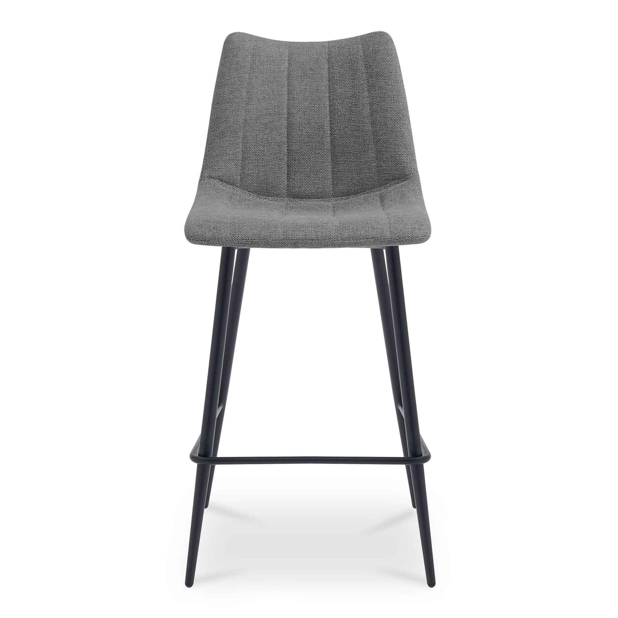 Alibi Dark Grey Bar Stool (Set of 2) by Moe's Home at Eve Furniture