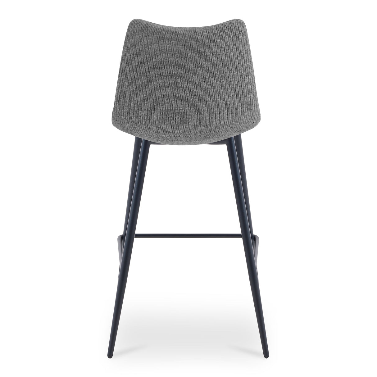 Alibi Dark Grey Bar Stool (Set of 2) by Moe's Home at Eve Furniture