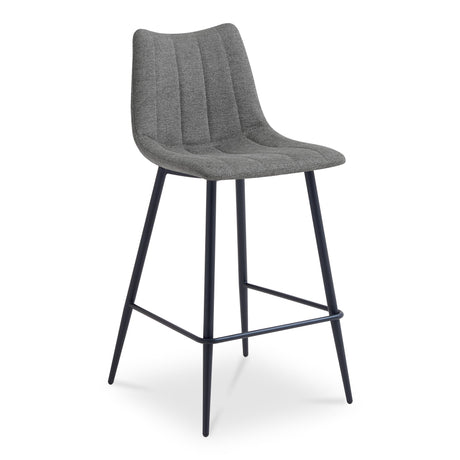 Alibi Dark Grey Counter Stool (Set of 2) by MOES at Eve Furniture