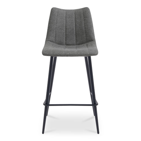 Alibi Dark Grey Counter Stool (Set of 2) by MOES at Eve Furniture