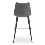 Alibi Dark Grey Counter Stool (Set of 2) by Moe's Home at Eve Furniture