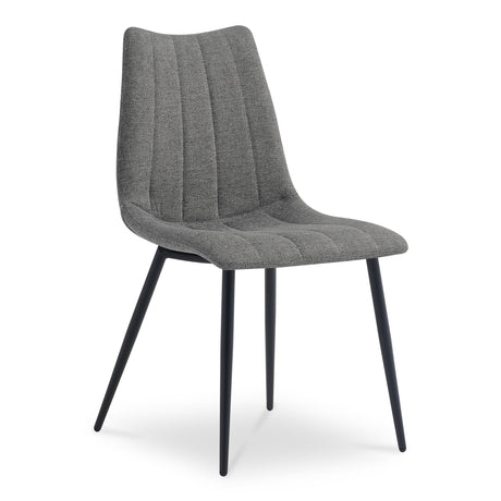 Alibi Dark Grey Dining Chair (Set of 2) by MOES at Eve Furniture