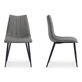 Alibi Dark Grey Dining Chair (Set of 2) by MOES at Eve Furniture