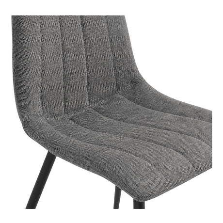Alibi Dark Grey Dining Chair (Set of 2) by MOES at Eve Furniture