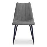 Alibi Dark Grey Dining Chair (Set of 2) by Moe's Home at Eve Furniture