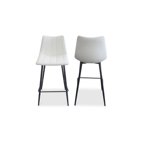 Alibi Ivory Counter Stool (Set of 2) by MOES at Eve Furniture