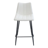 Alibi Ivory Counter Stool (Set of 2) by MOES at Eve Furniture