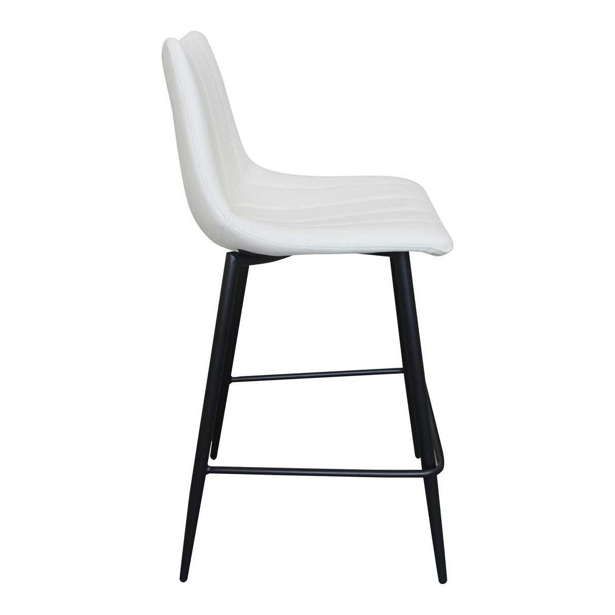 Alibi Ivory Counter Stool (Set of 2) by MOES at Eve Furniture