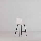 Alibi Ivory Counter Stool (Set of 2) by MOES at Eve Furniture