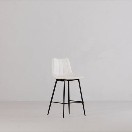 Alibi Ivory Counter Stool (Set of 2) by MOES at Eve Furniture