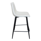 Alibi Ivory Counter Stool (Set of 2) by Moe's Home at Eve Furniture